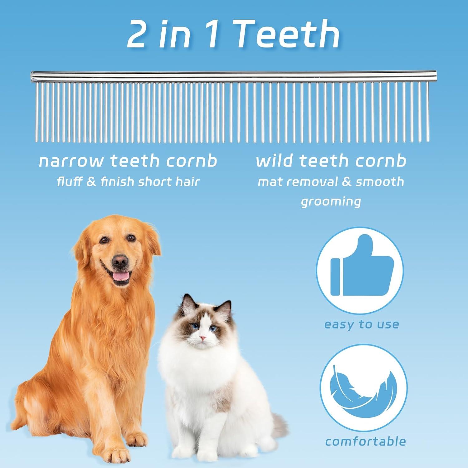 Set de Cuidado Profesional para Mascotas IDQQUQQ 6 Piezas