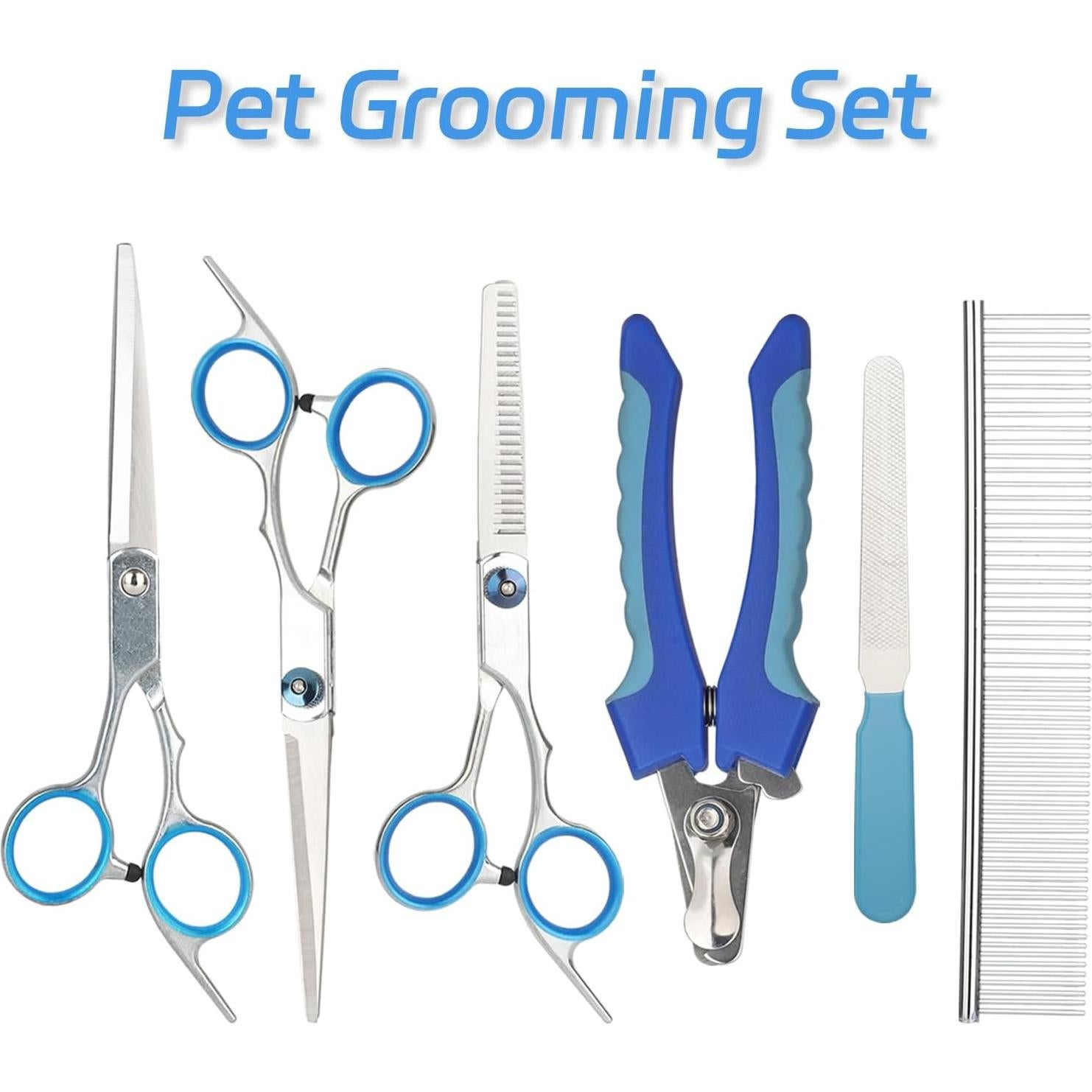 Set de Cuidado Profesional para Mascotas IDQQUQQ 6 Piezas