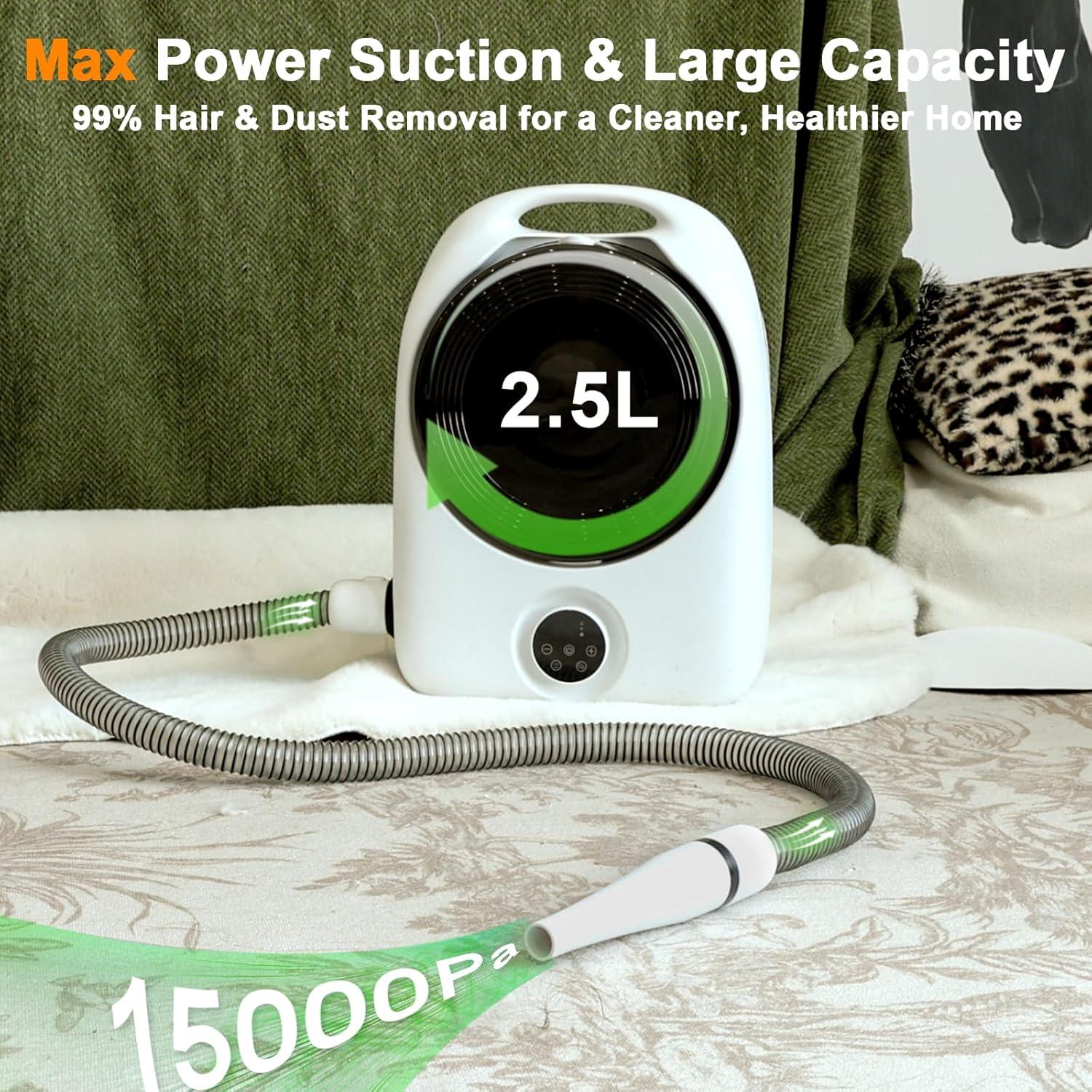 Kit de Aseo para Perros Catboxy 5 en 1 con Secador y Aspiradora