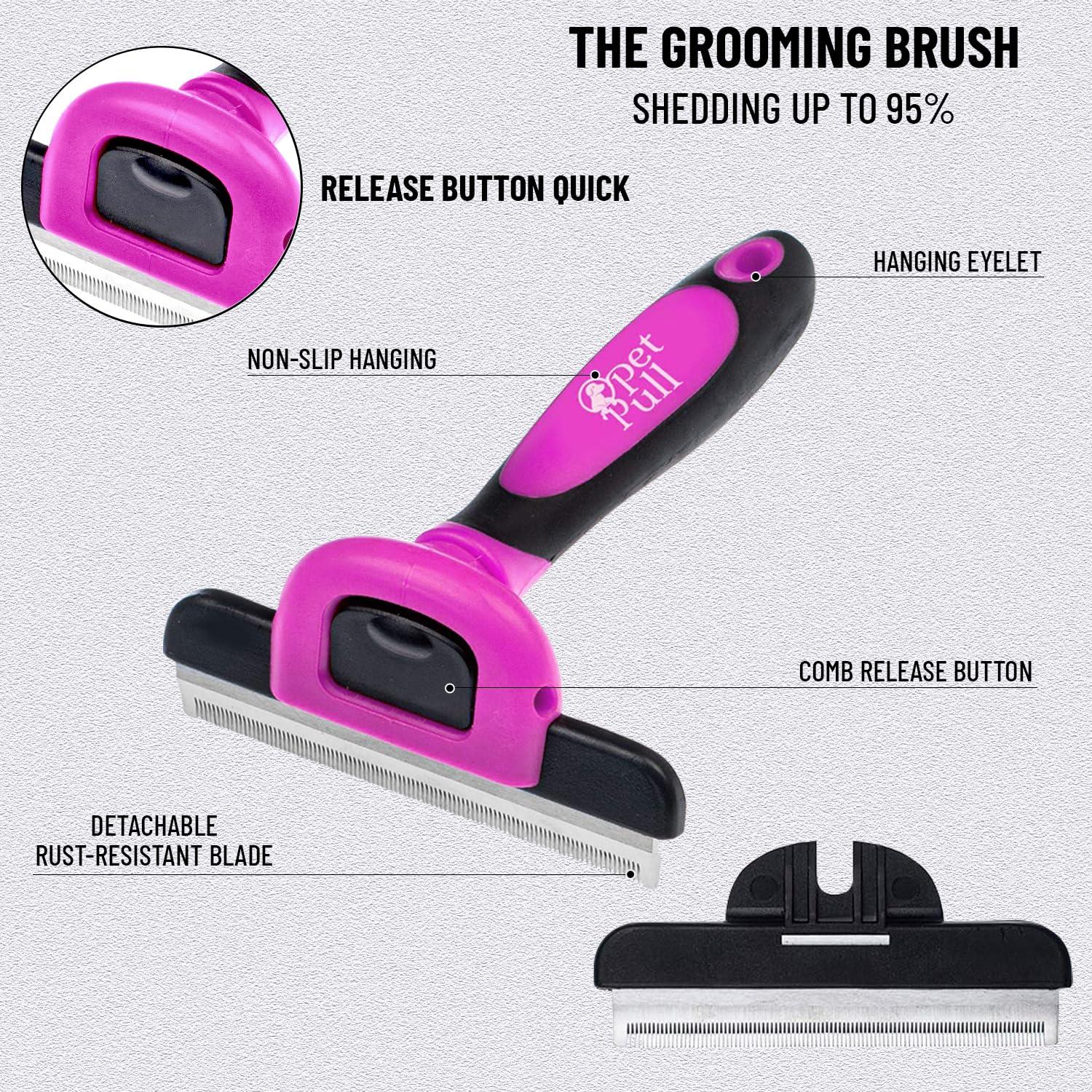 Kit de Aseo Profesional PET PULL para Mascotas - Rosa