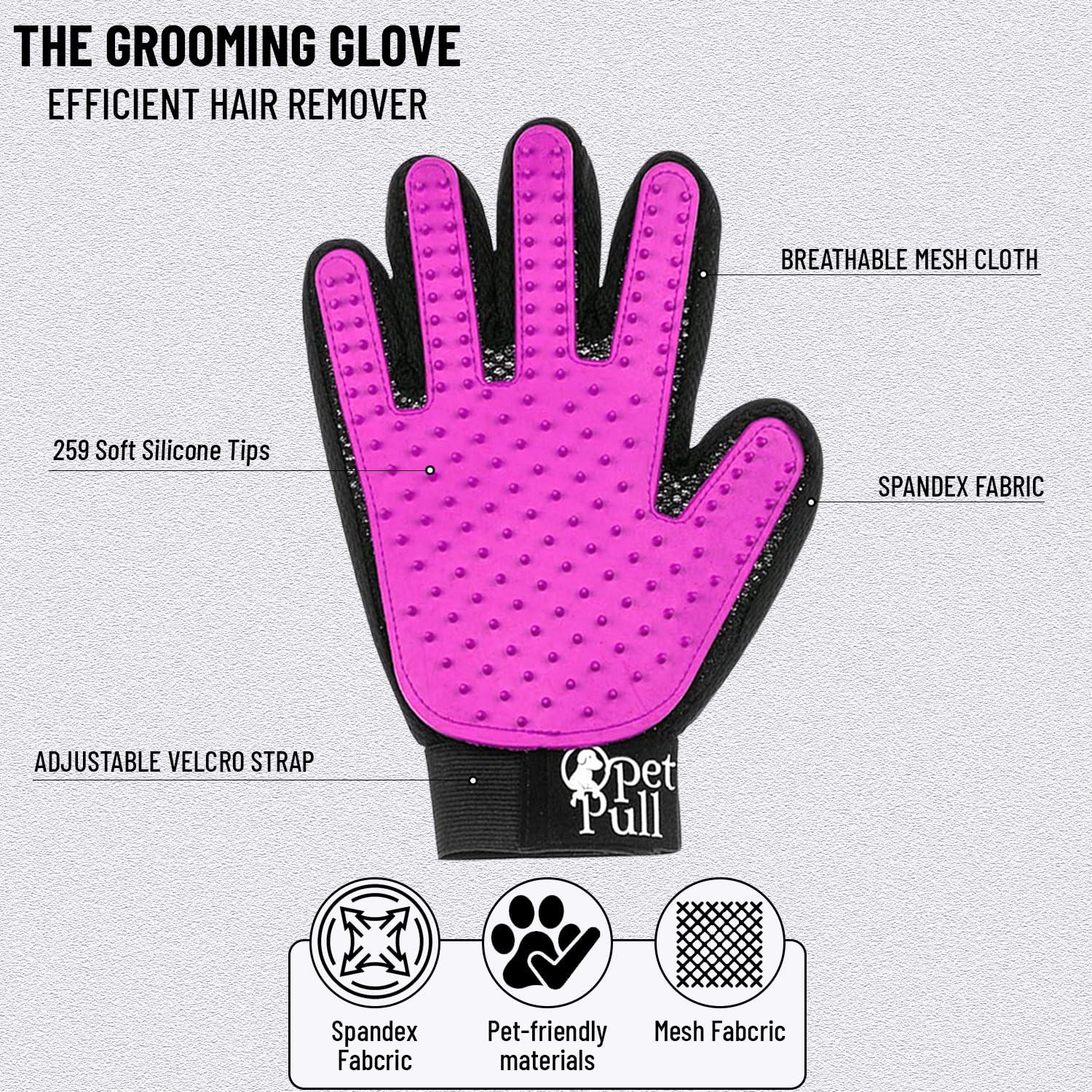 Kit de Aseo Profesional PET PULL para Mascotas - Rosa