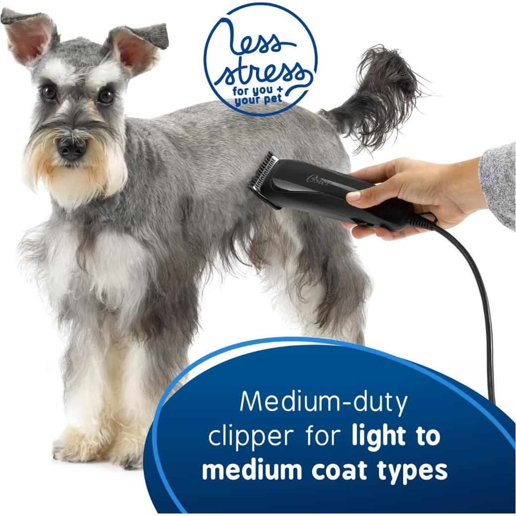 Kit de Aseo para Mascotas Oster Calm Clips con 4 Peines