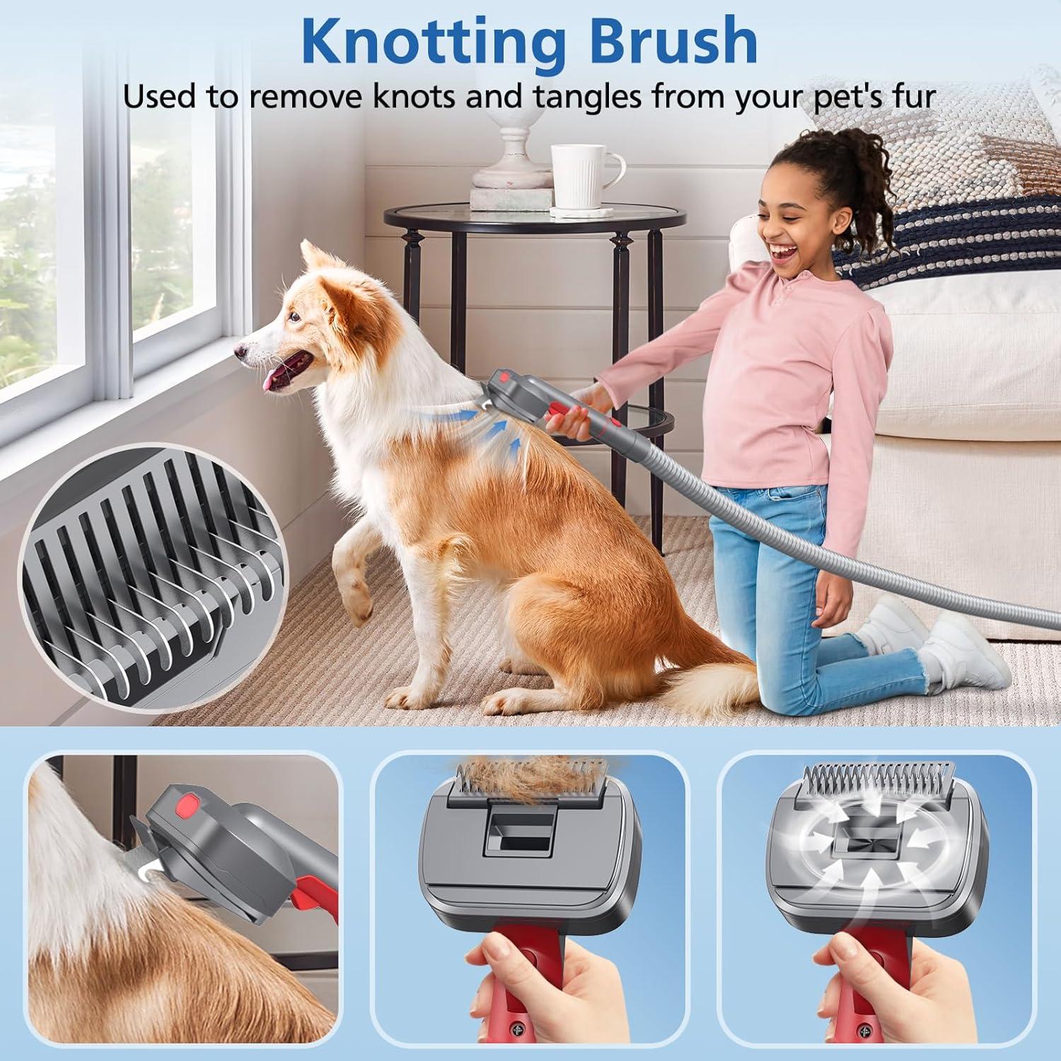 Kit de Acicalamiento para Perros JORAIR Compatible Dyson V7-V15