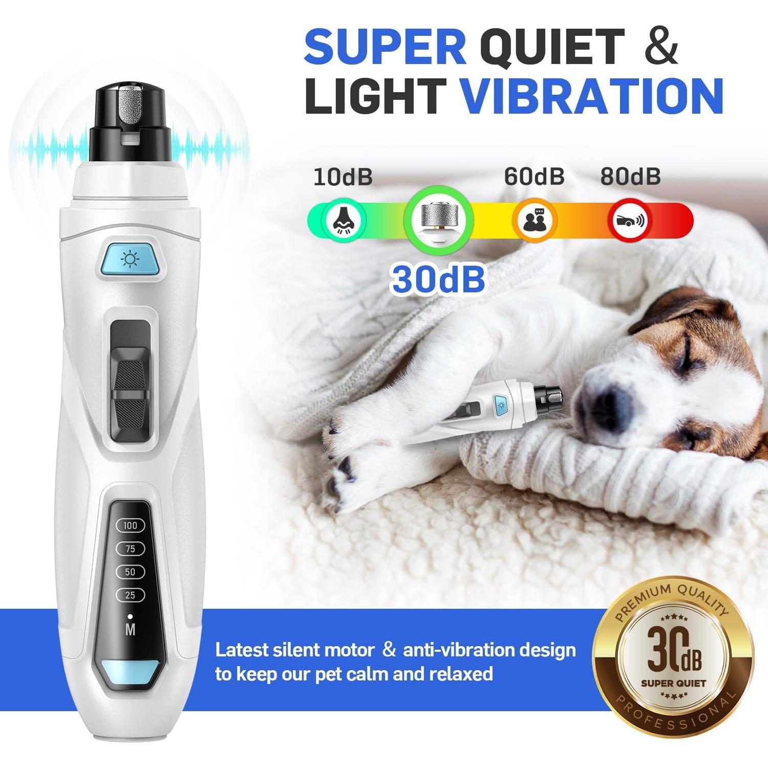 Cortador de Uñas Eléctrico CADOLS S1 PRO para Perros y Gatos