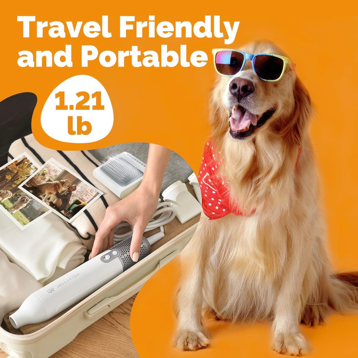 Secador de Pelo para Perros Jellyfish PD100 0.55kg 2 en 1