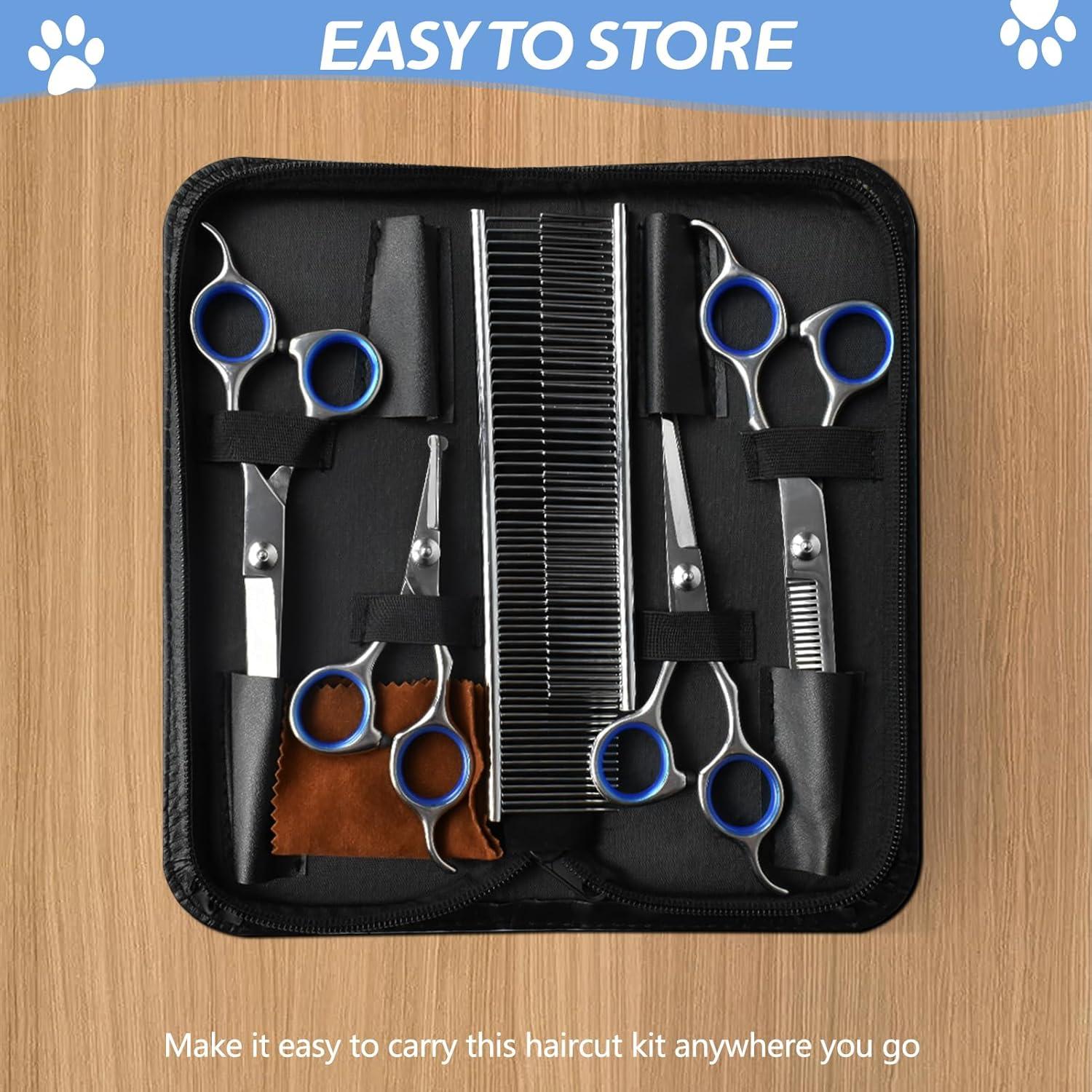 Kit de Aseo Profesional Niura 7 en 1 para Perros y Gatos