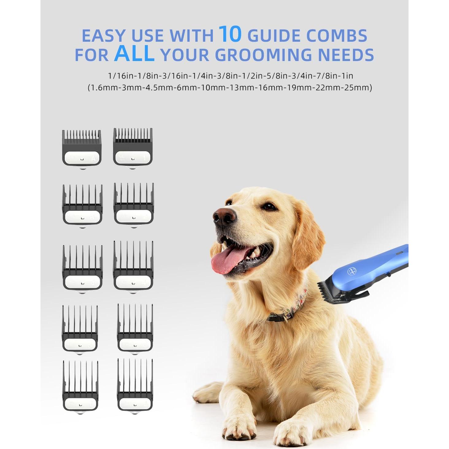 Cortapelos Profesional para Perros E-Hunter 24V Silencioso