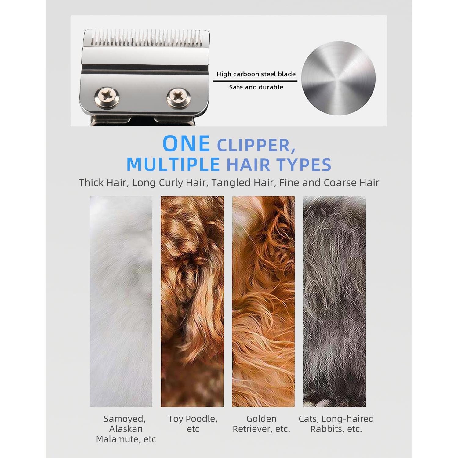 Cortapelos Profesional para Perros E-Hunter 24V Silencioso