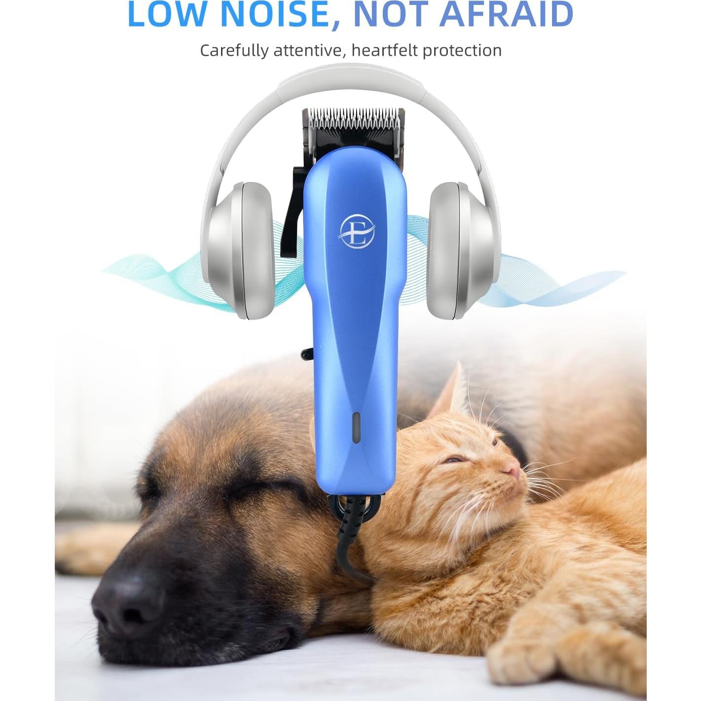 Cortapelos Profesional para Perros E-Hunter 24V Silencioso