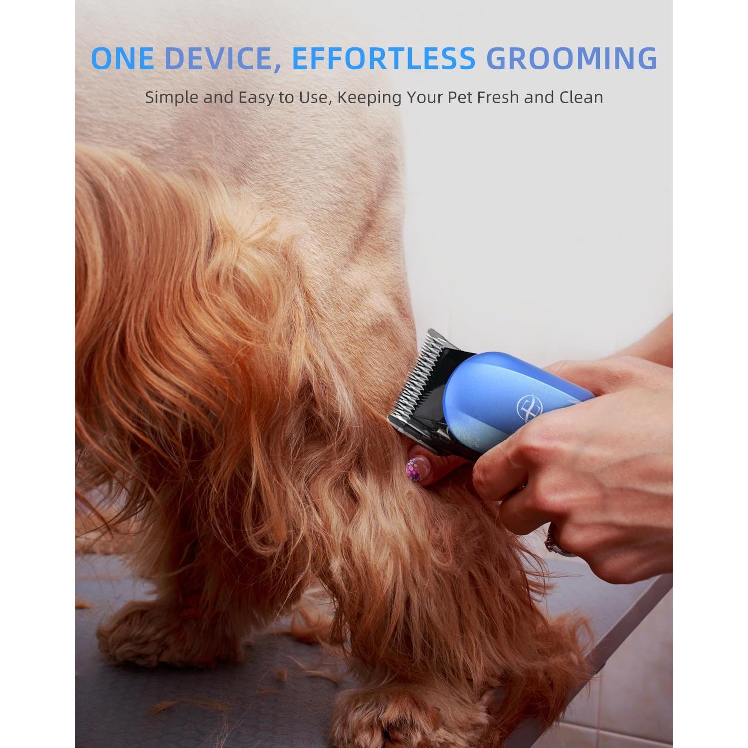 Cortapelos Profesional para Perros E-Hunter 24V Silencioso