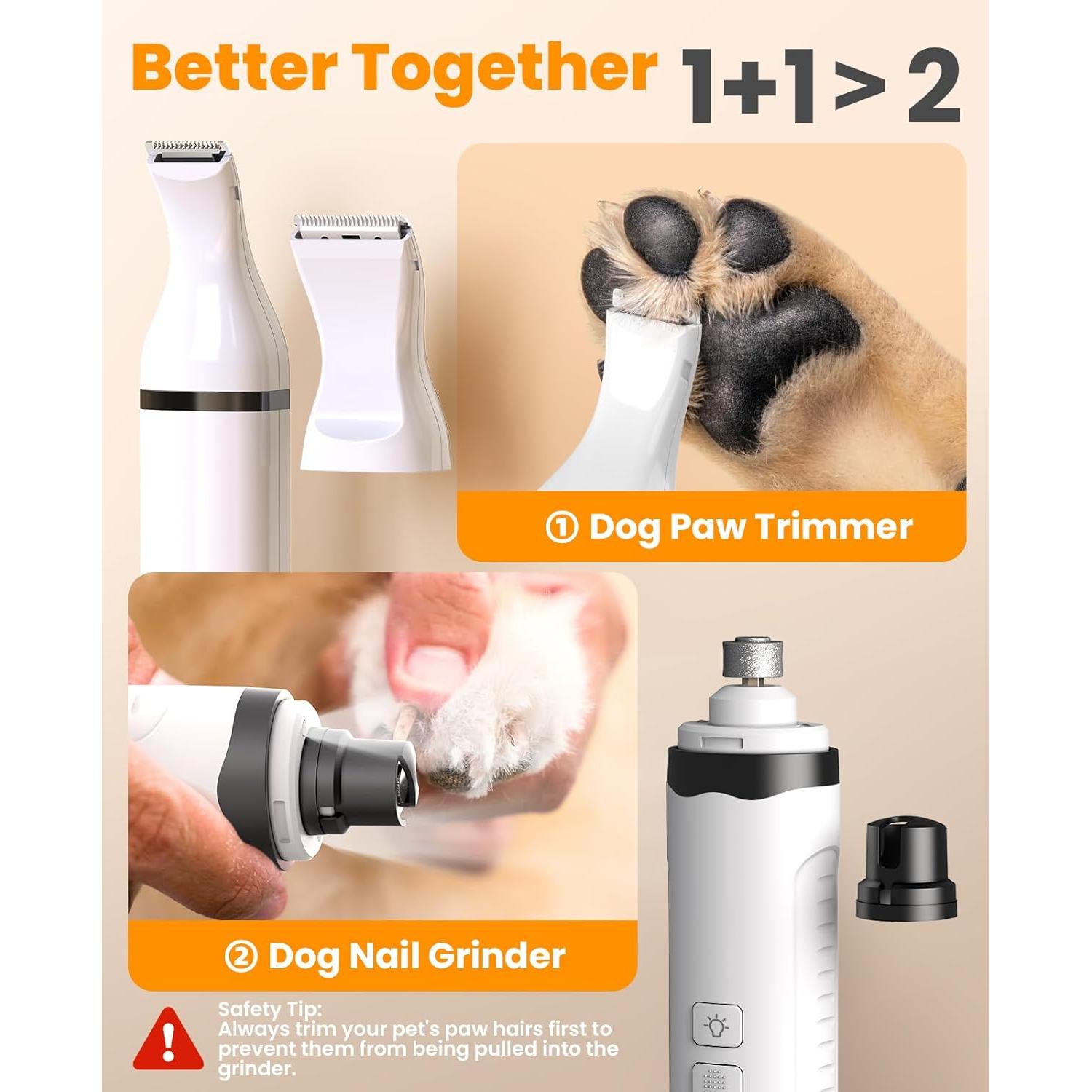 Kit de Lima de Uñas y Recortador de Patas Oneisall 3 en 1