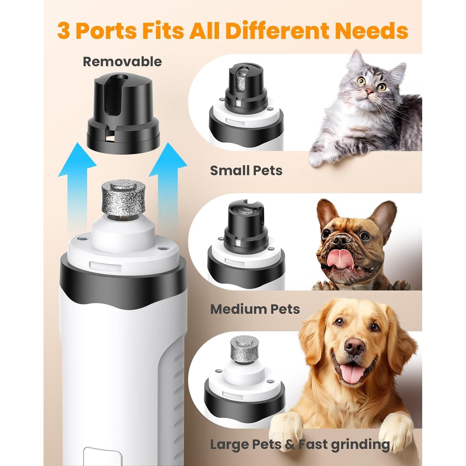 Kit de Lima de Uñas y Recortador de Patas Oneisall 3 en 1