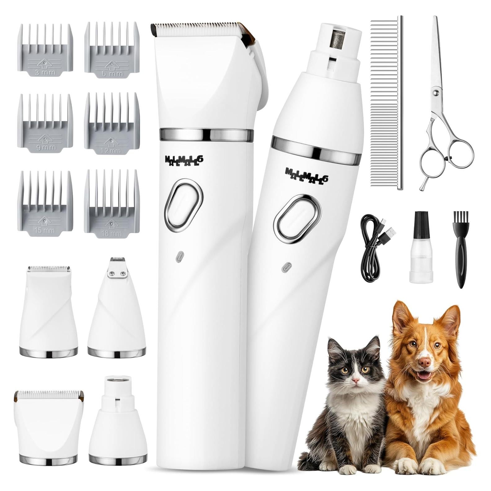 Kit de Aseo para Perros MALLMALL6 4 en 1 Batería 2000mAh