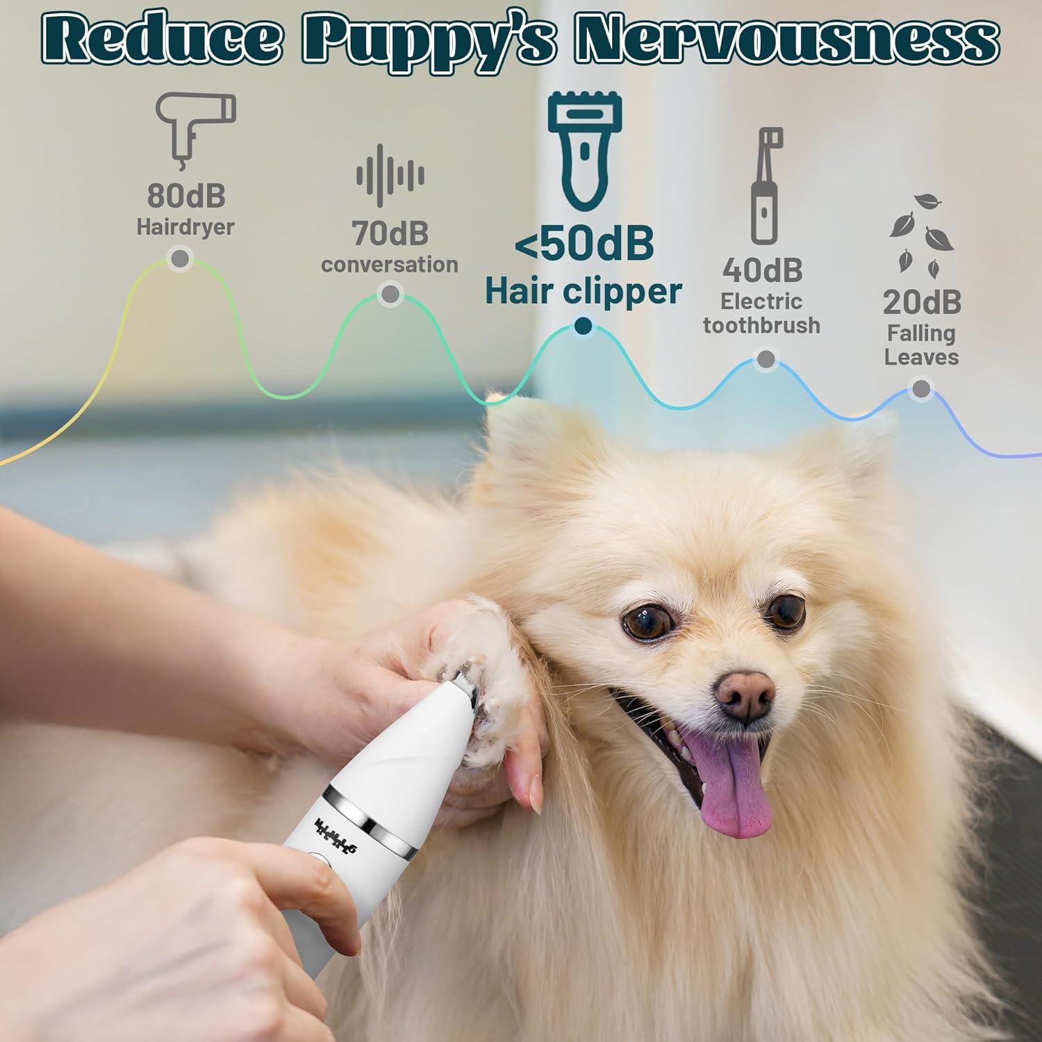 Kit de Aseo para Perros MALLMALL6 4 en 1 Batería 2000mAh