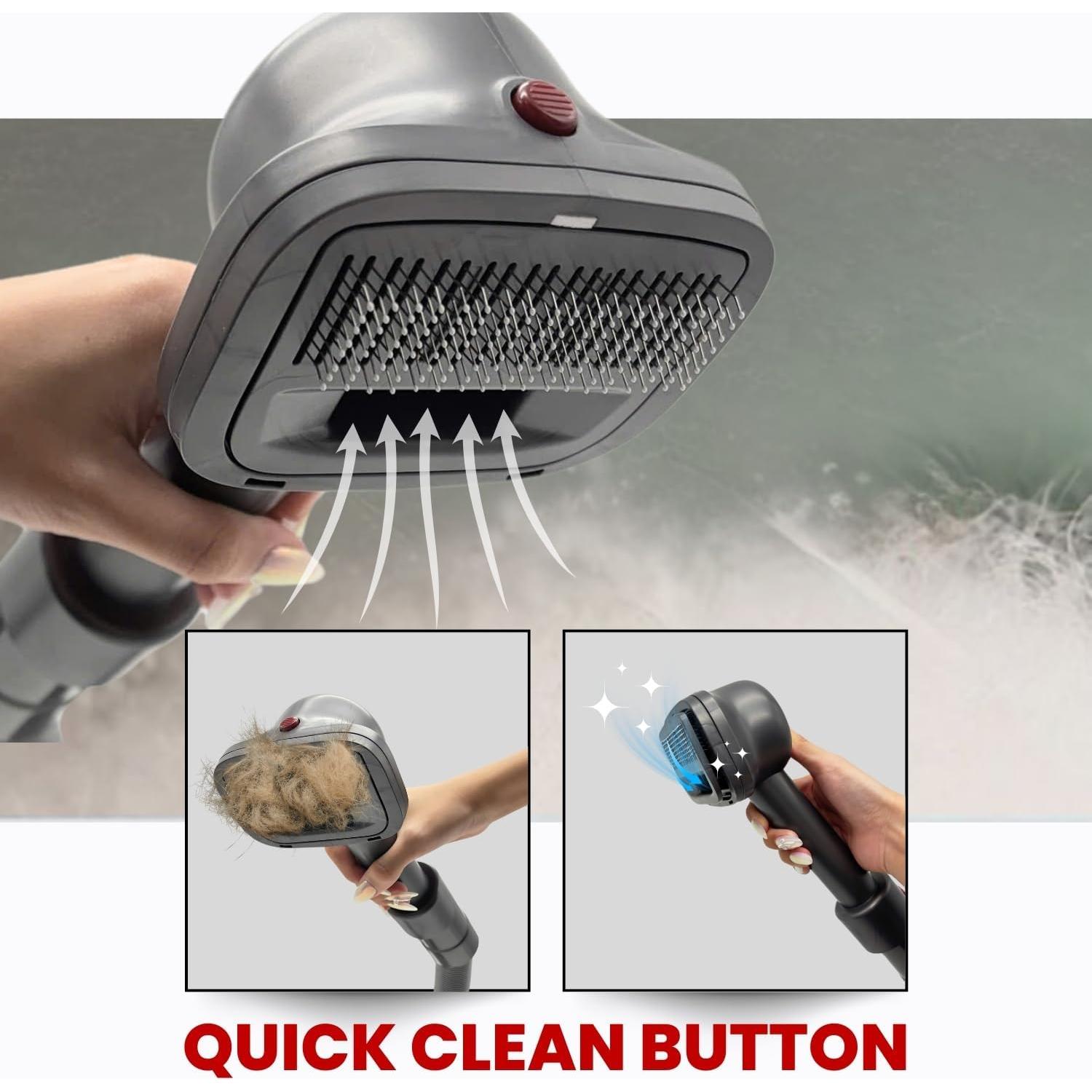 Cepillo de Aseo para Mascotas ENUKYCOM Compatible con Dyson y Shark