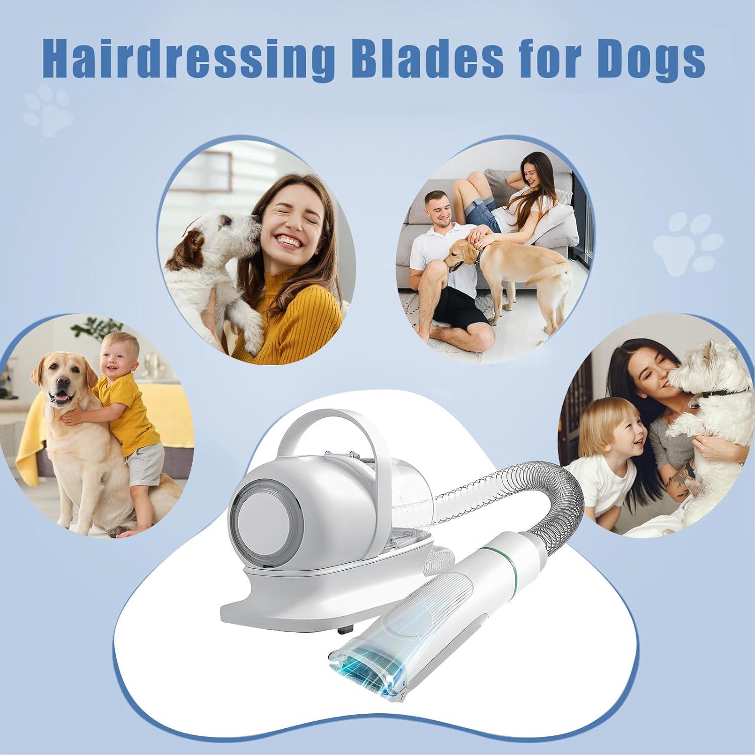 Replacement Blade for nebot P1 Pro Pet Grooming Kit & Vacuum,Size-4F Cut Length 3/8"(9.5mm),Made of Ceramic Blade & Stainless Steel Blade