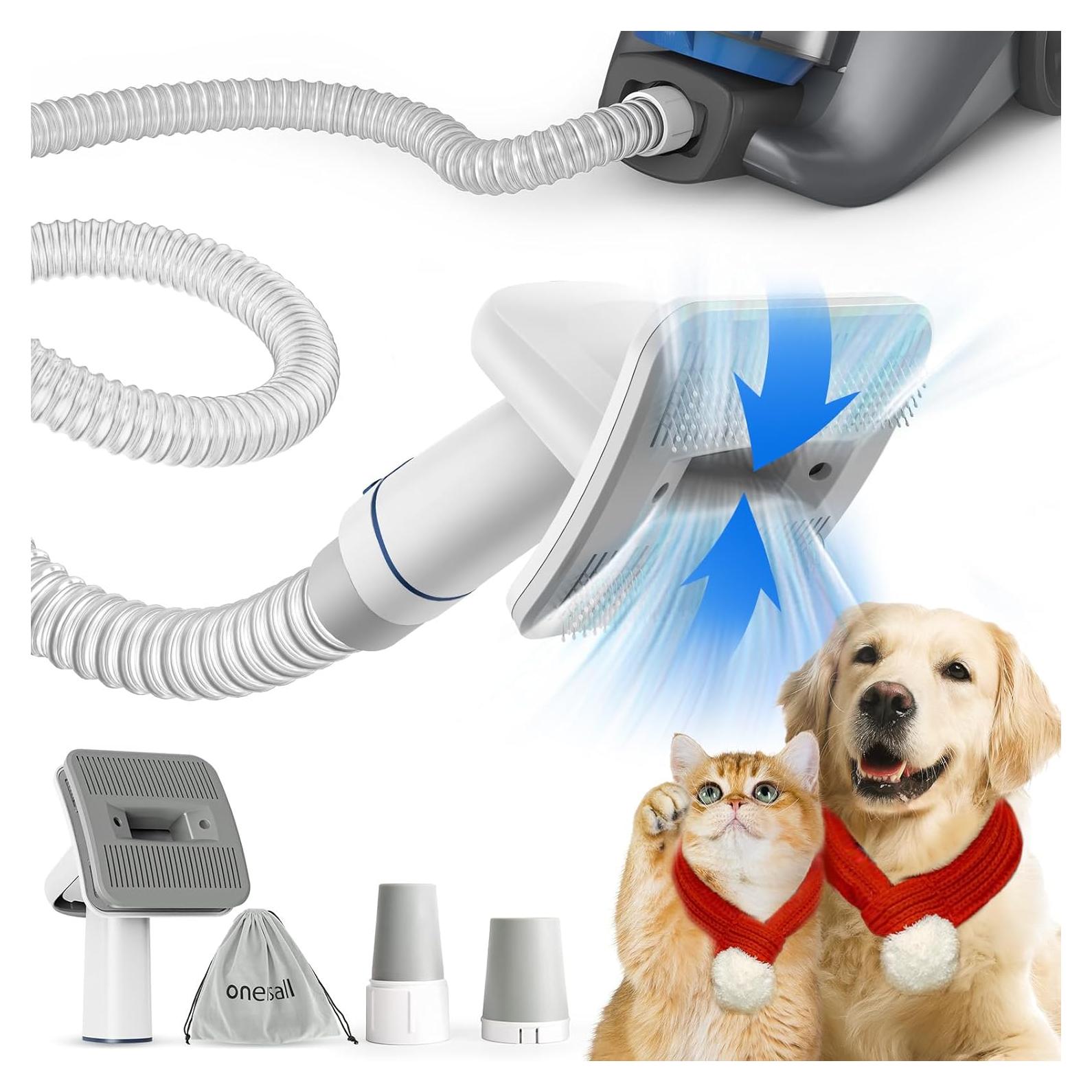 Accesorio de Aspiradora Oneisall para Perros con Adaptador Universal