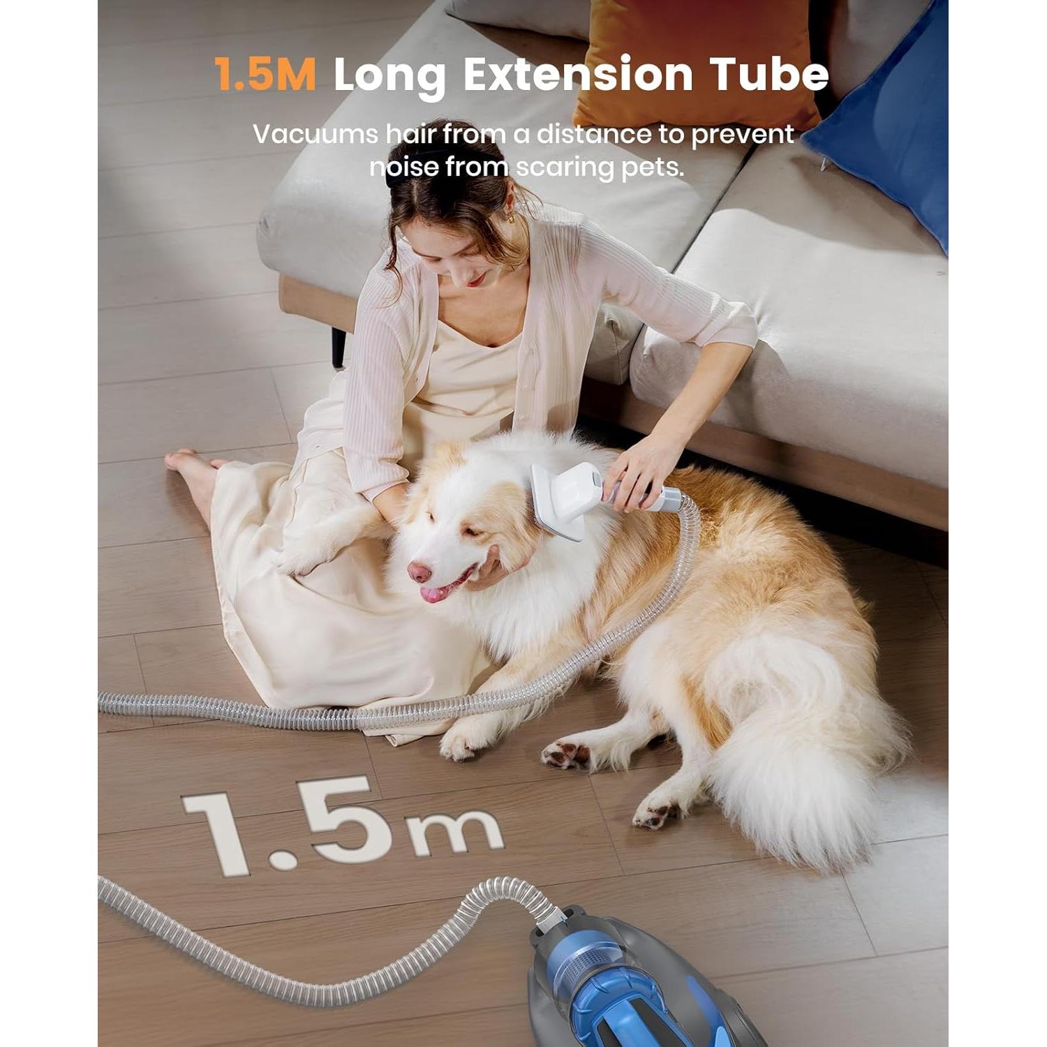 Accesorio de Aspiradora Oneisall para Perros con Adaptador Universal