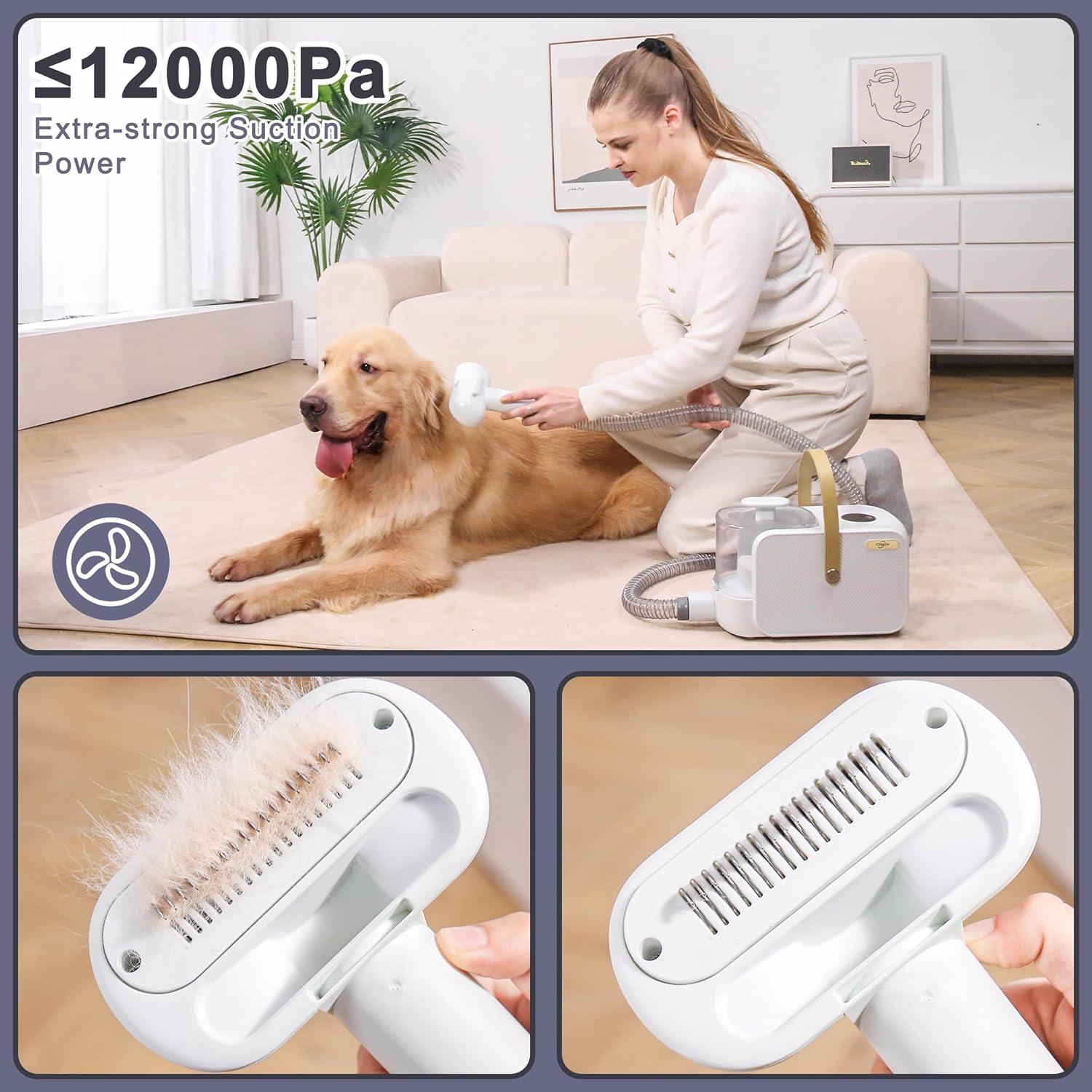 Kit de Aseo para Mascotas ITBABY 2.5L - Aspiradora Silenciosa