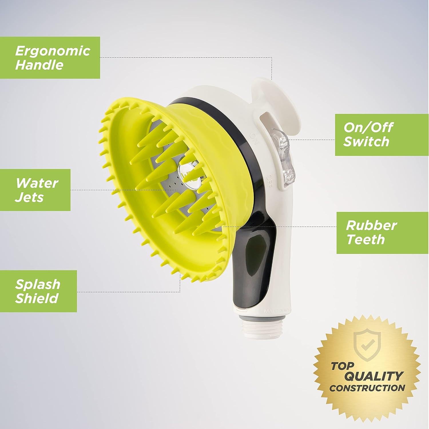 Kit de Lavado de Perros Wondurdog con Manguera de 2.44 m