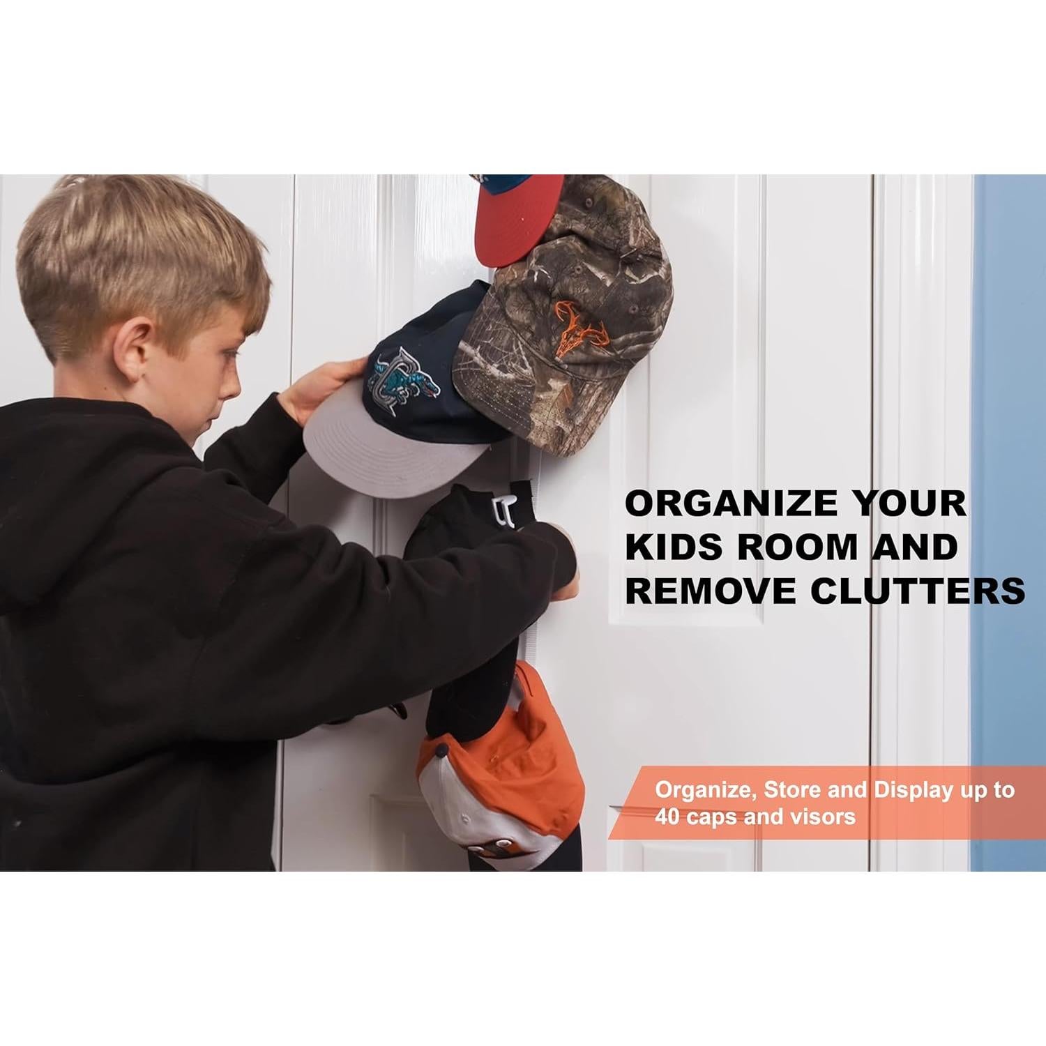 Organizador de Gorras Perfect Curve CapRack - 2 Correas Negro