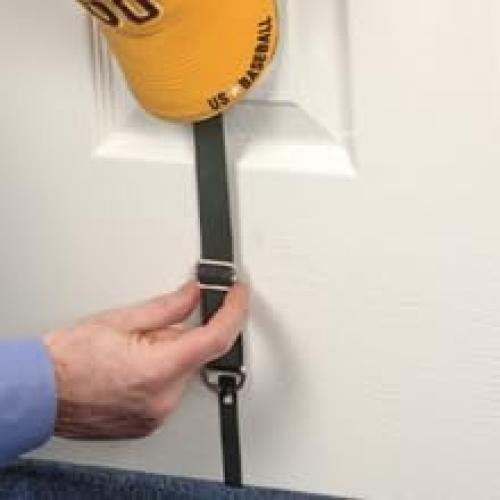 Organizador de Gorras Perfect Curve CapRack - 2 Correas Negro