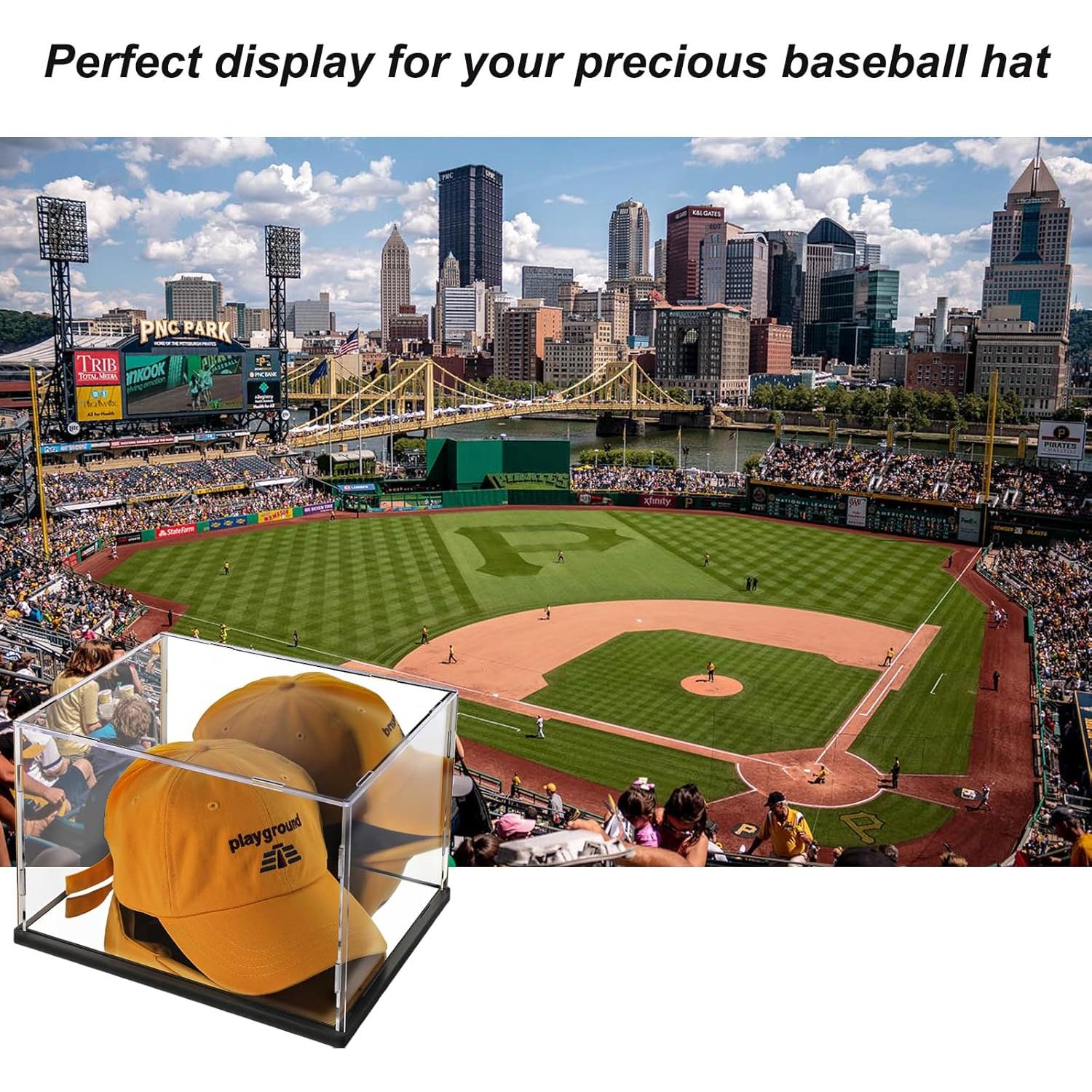 Caja de Exhibición para Sombreros ZSN Acrílico UV 20x17.8x25.4cm