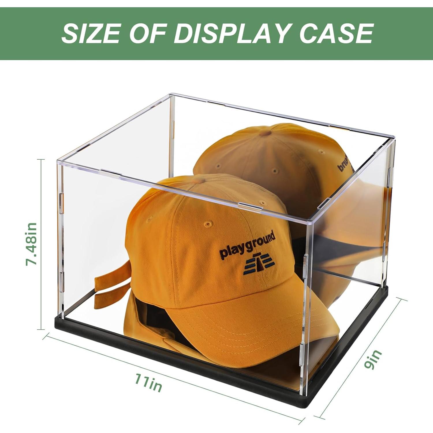 Caja de Exhibición para Sombreros ZSN Acrílico UV 20x17.8x25.4cm