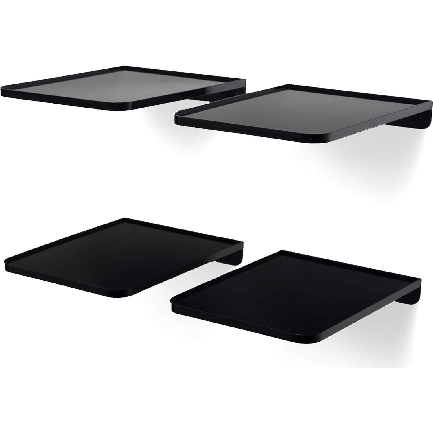 Soporte para Sombreros Boxy Concepts Negro - Paquete de 4