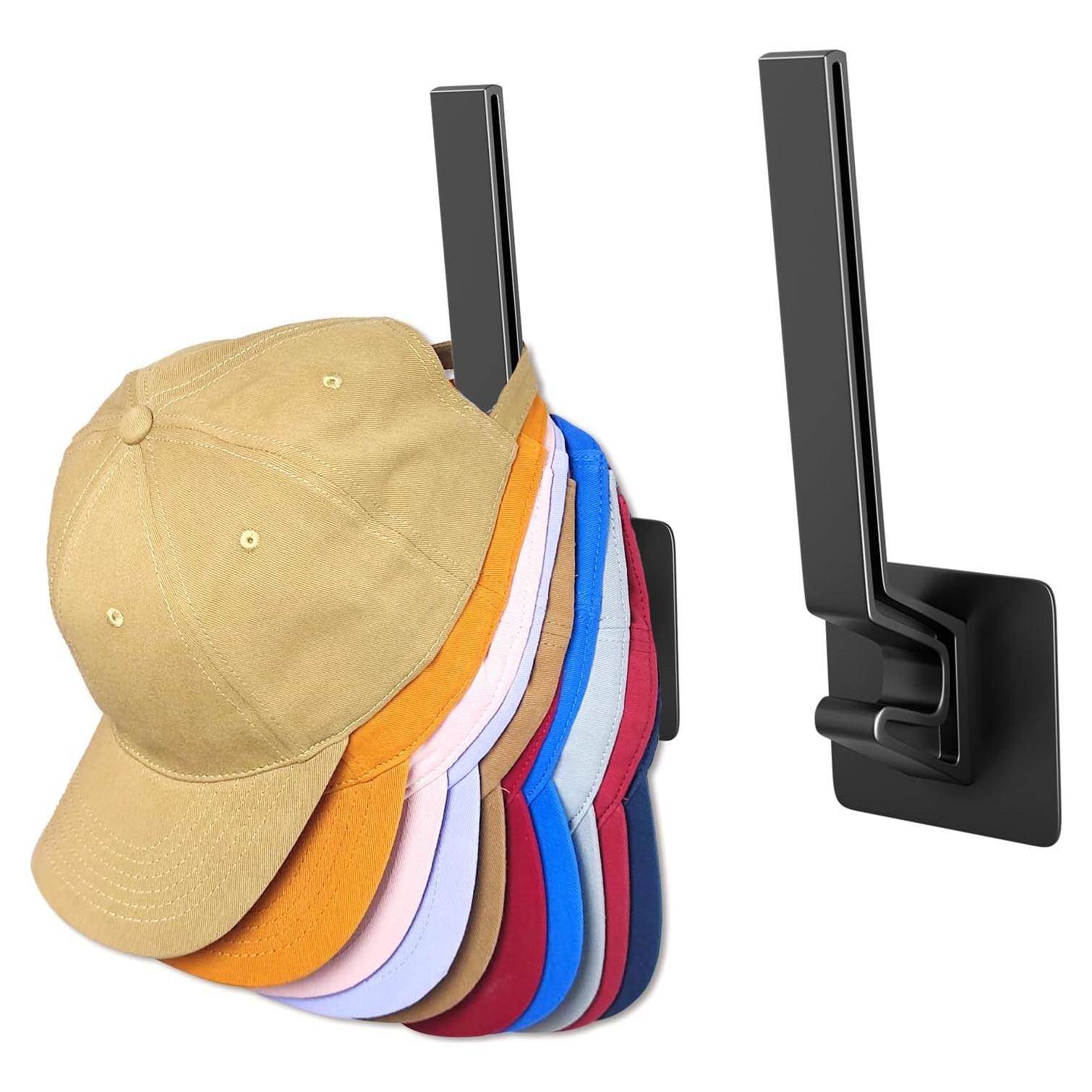 Organizador de Gorras de Béisbol MSKEI, Montaje en Pared, 2 Piezas