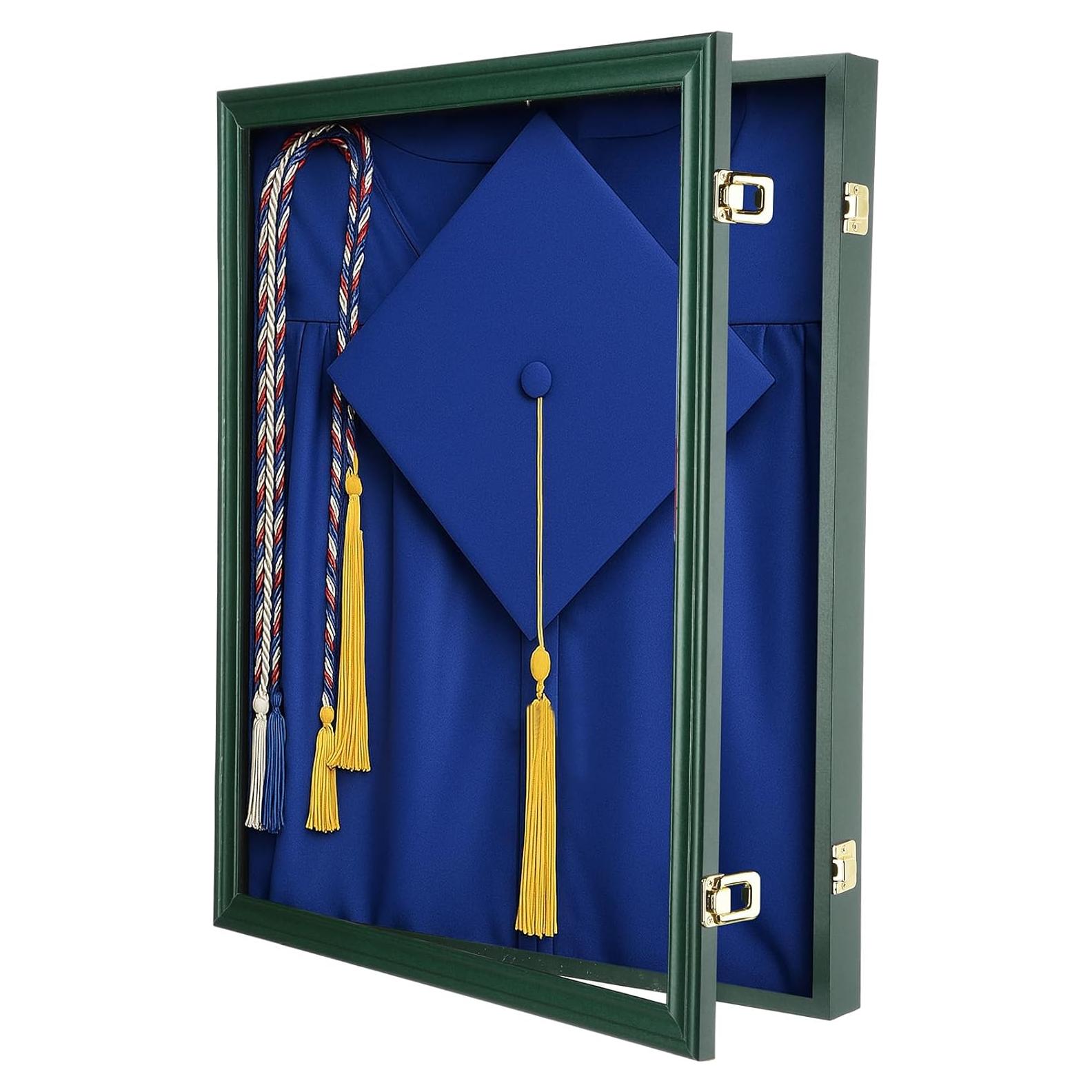 Marco de Sombra de Graduación CroBlissful 58 x 43 cm Verde