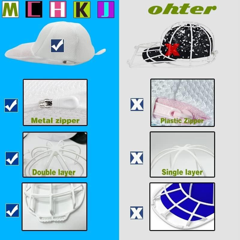 Cesta Lavadora de Sombreros MCHKJ - 2 Paquete Blanco
