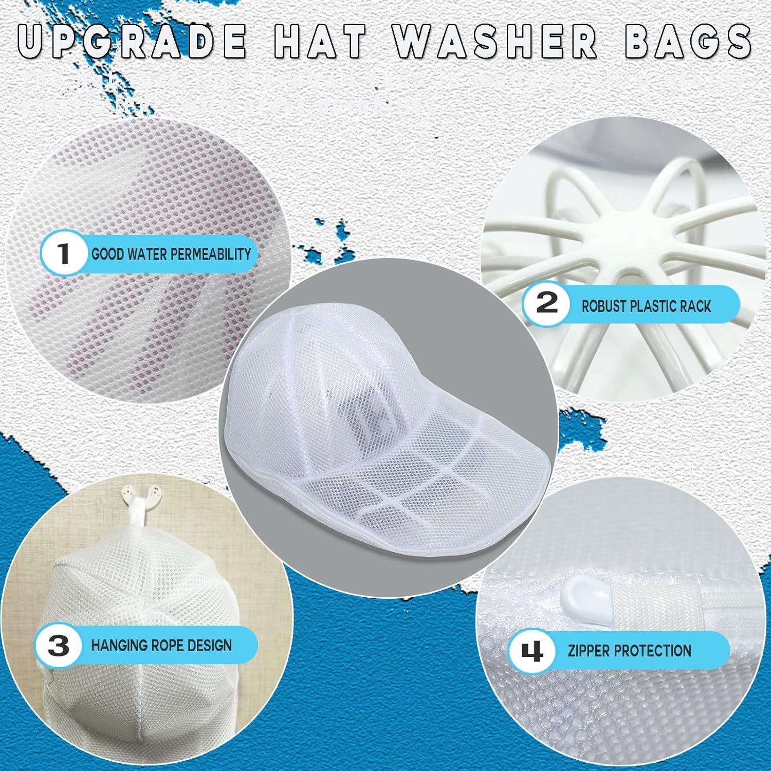 Cesta Lavadora de Sombreros MCHKJ - 2 Paquete Blanco