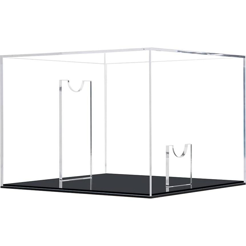 Estuche para exhibir gorras Qinry, acrílico UV, cuadrado