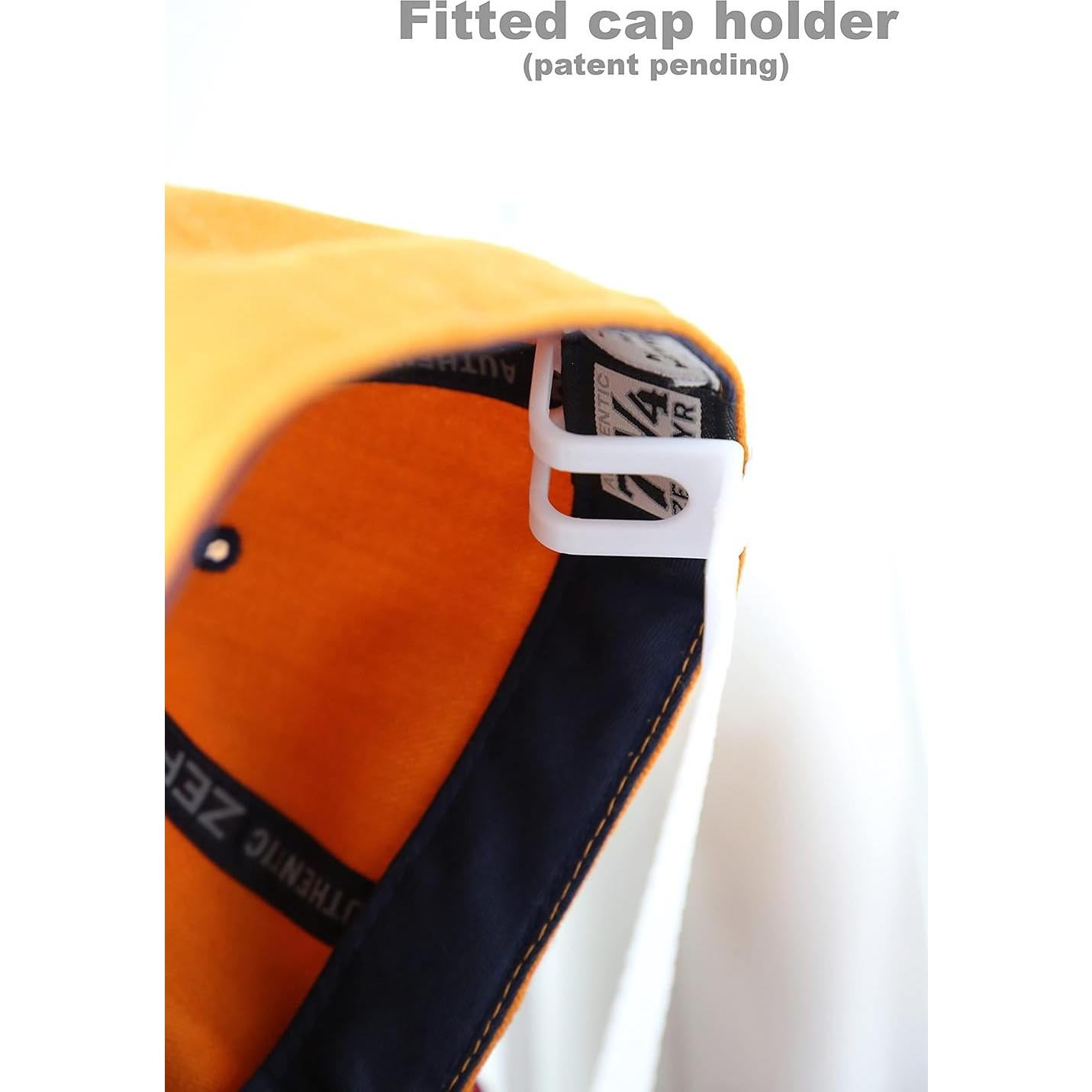 Organizador de Gorras Perfect Curve - CapRack Blanco 40 Gorras