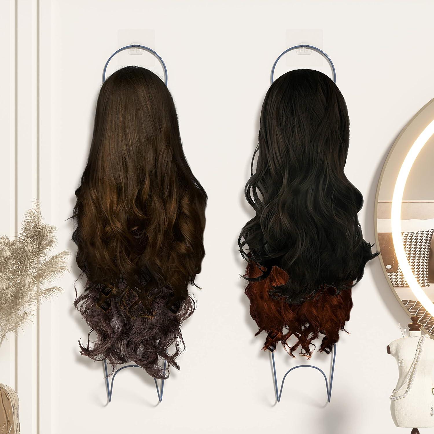 Soporte para Gorras Colgante LINFIDITE 10 Piezas Negro