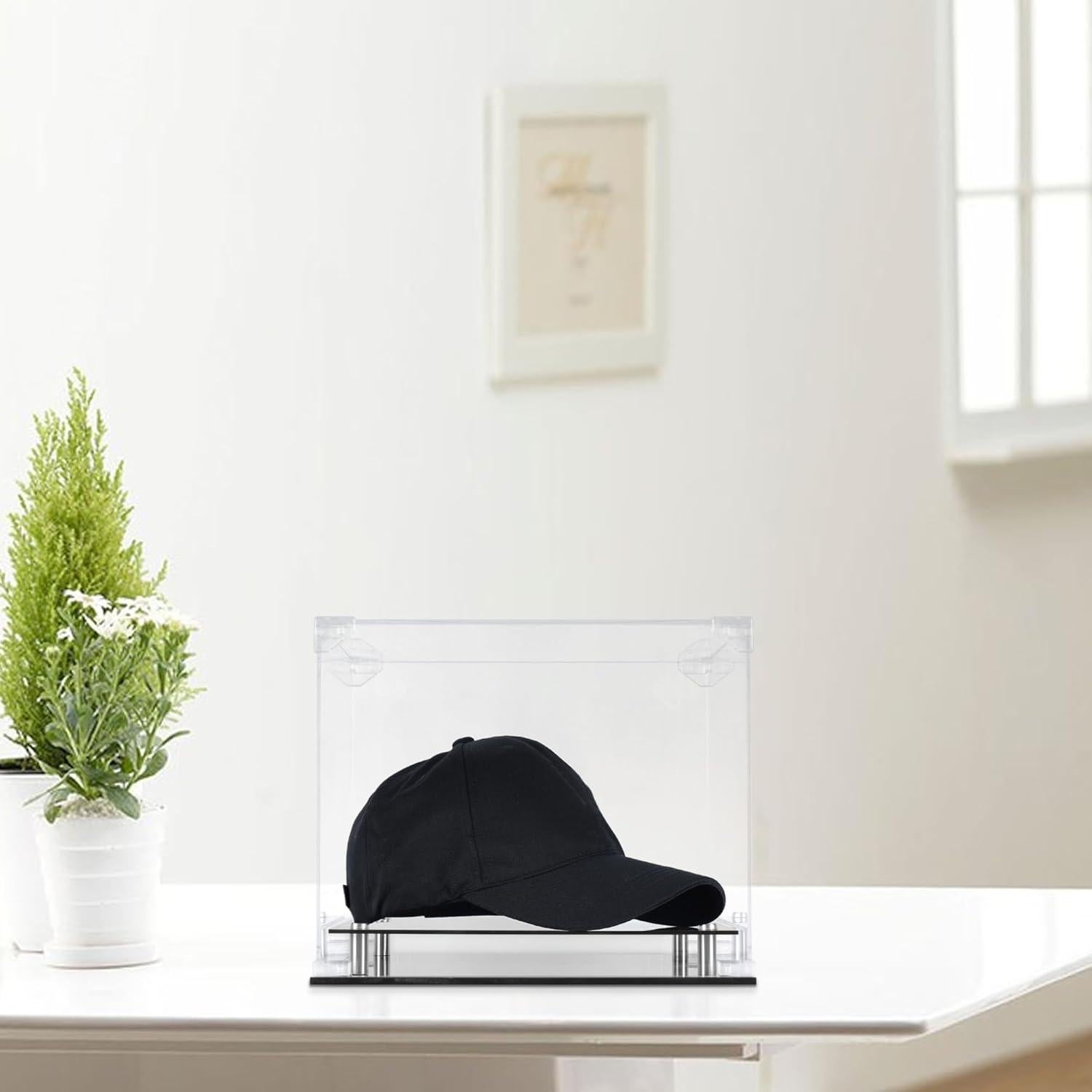 Estuche de Exhibición Acrílico UV para Gorras de Béisbol Yijun CH-B23