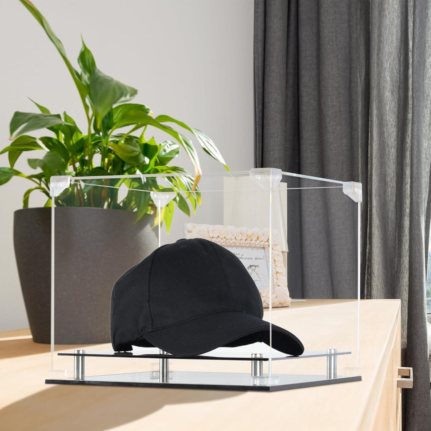 Estuche de Exhibición Acrílico UV para Gorras de Béisbol Yijun CH-B23