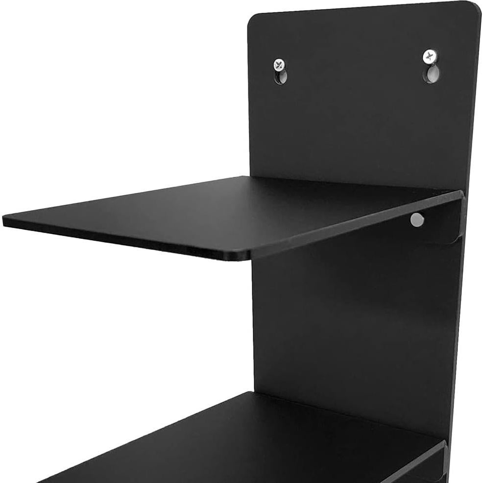 Exhibidor de Sombreros Acrílico OnDisplay 6 Estantes Negro Mate