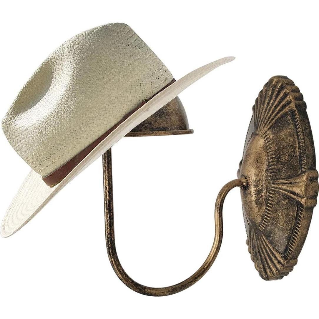 Soporte de Pared Vintage para Sombreros Owlgift - Juego de 2