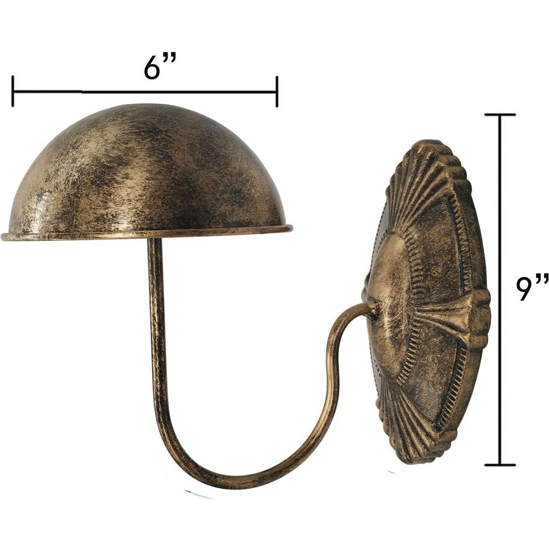 Soporte de Pared Vintage para Sombreros Owlgift - Juego de 2