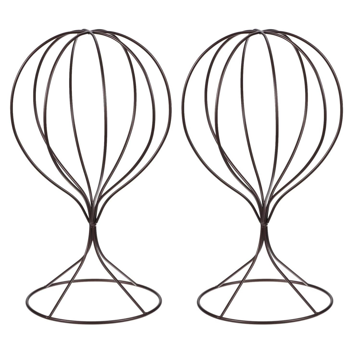 Soporte de Exhibición de Sombreros uxcell Bronce 32 cm