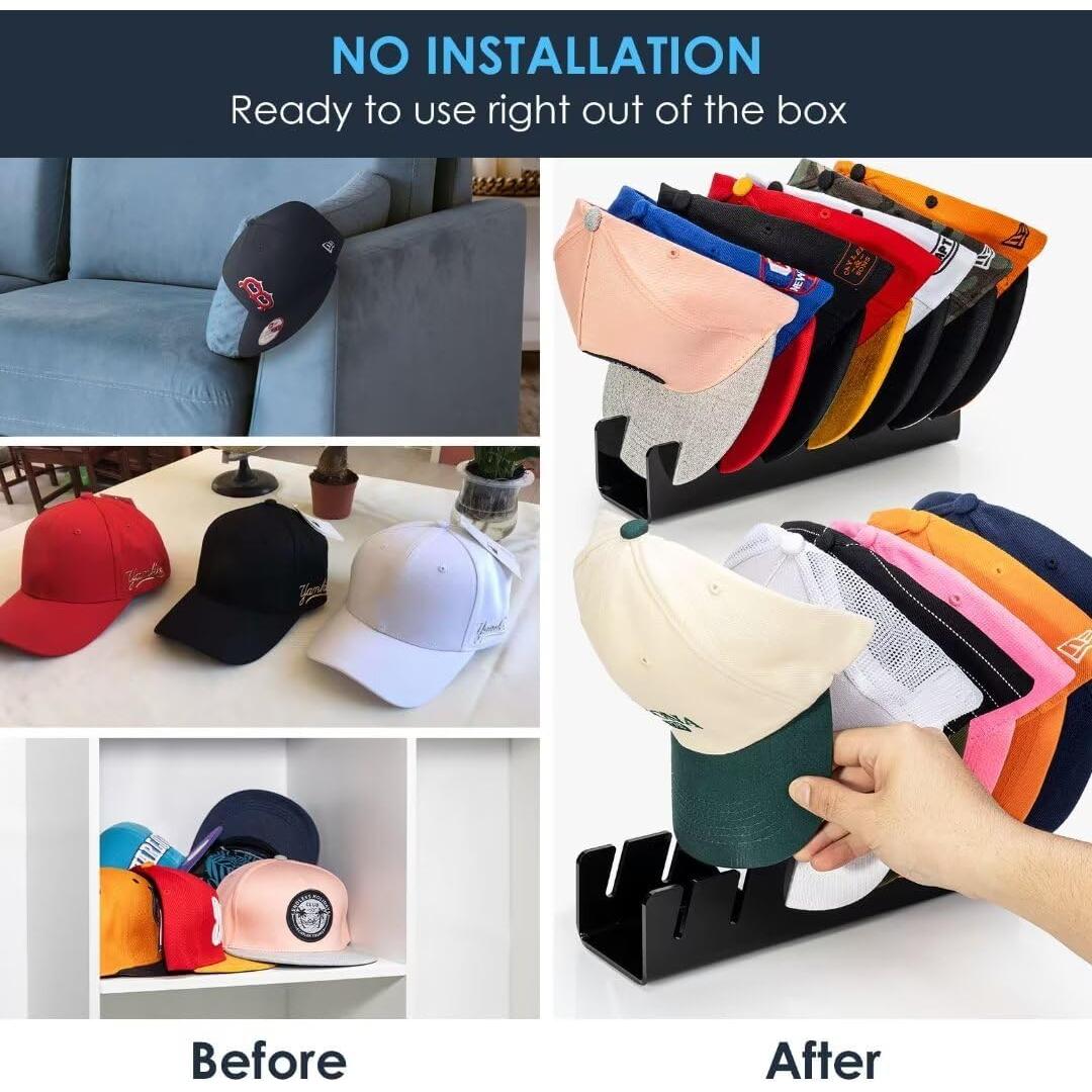Soporte para Sombreros OAPRIRE - Organizador de Gorras 2 Piezas