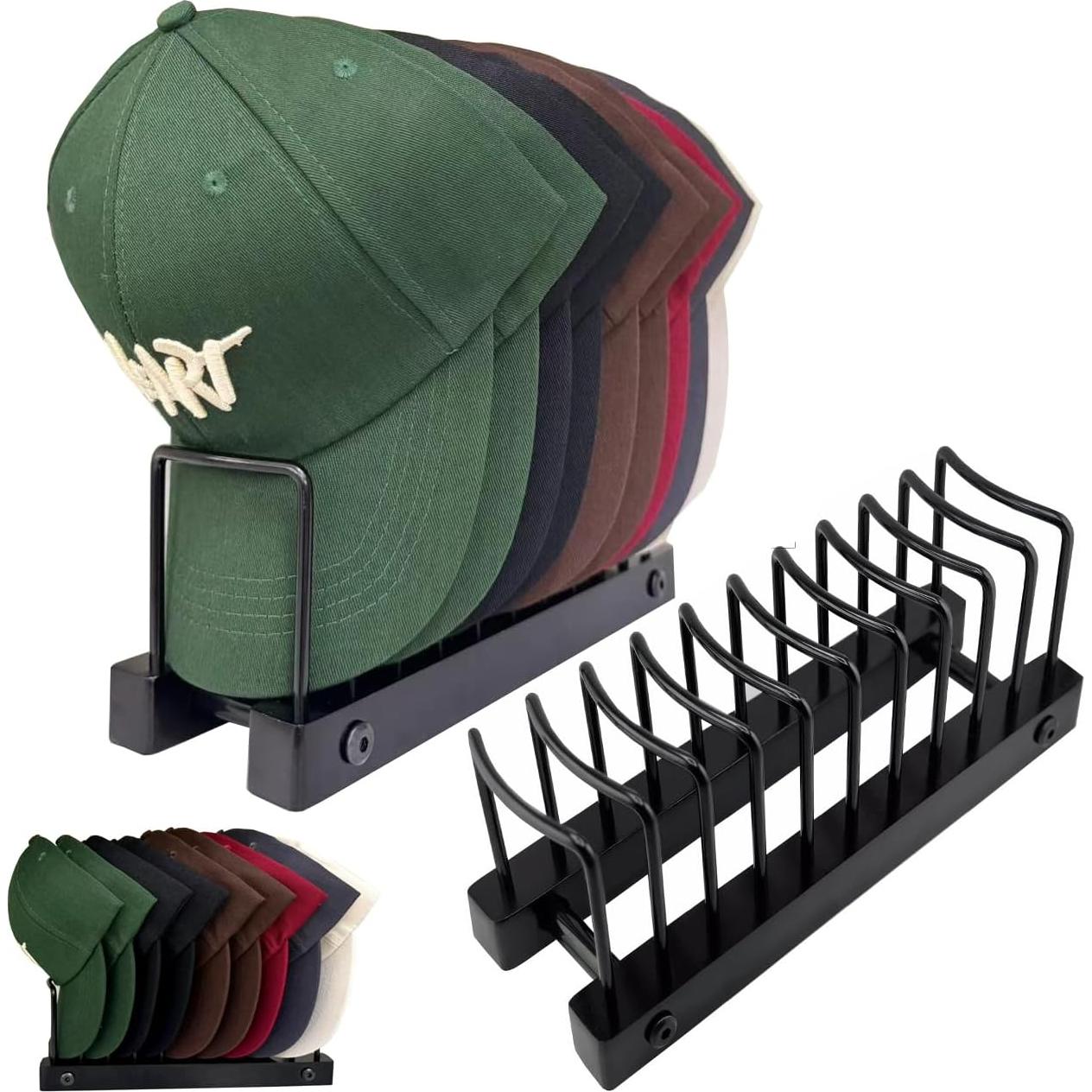 Soporte para Gorras de Béisbol FENGCHUNS - Organizador de Mesa para 10 Gorras