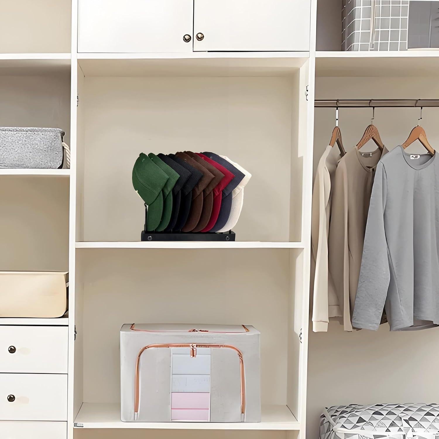 Soporte para Gorras de Béisbol FENGCHUNS - Organizador de Mesa para 10 Gorras