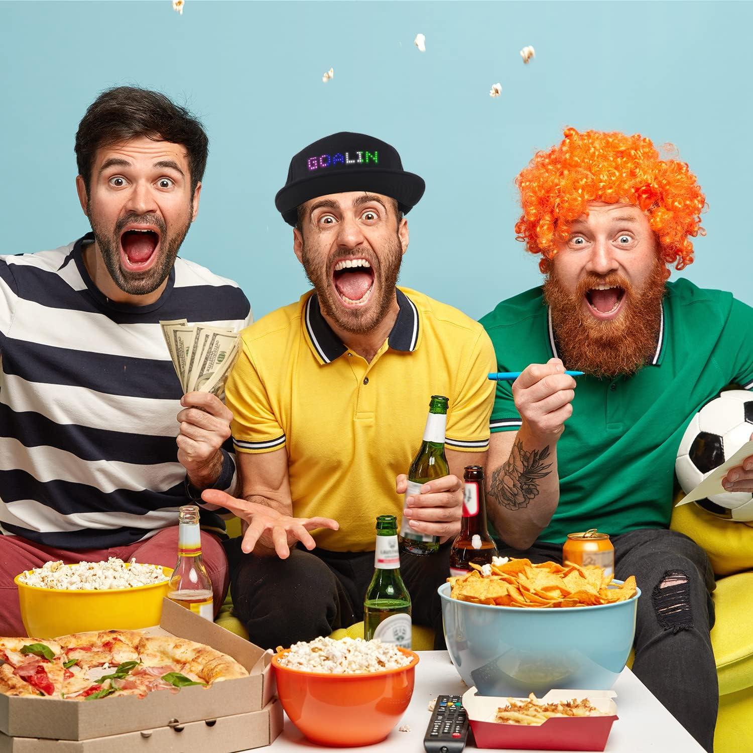 Gorra LED Bluetooth con Display Mensaje Divertido Negro