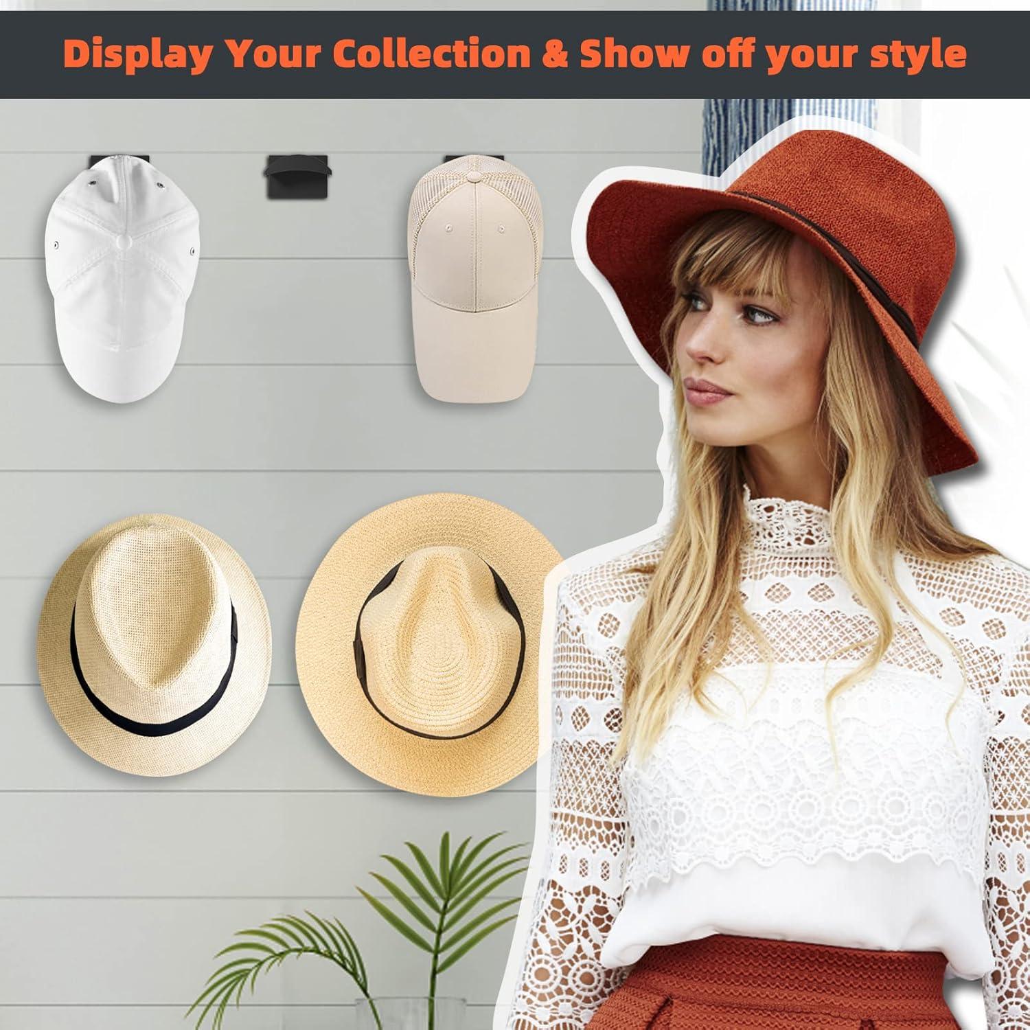 Ganchos Adhesivos para Sombreros KOVSPO 10 Pcs Minimalista