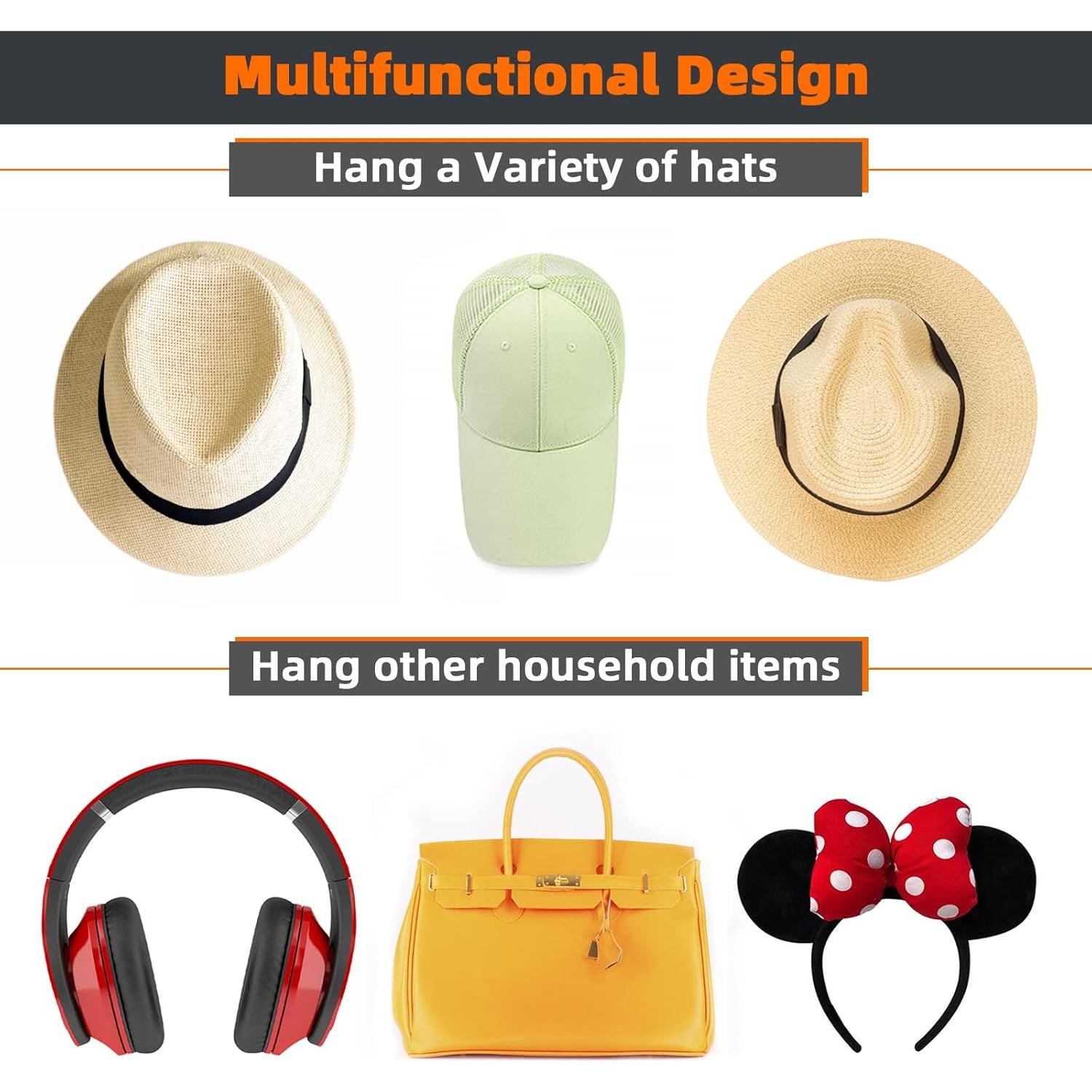 Ganchos Adhesivos para Sombreros KOVSPO 10 Pcs Minimalista