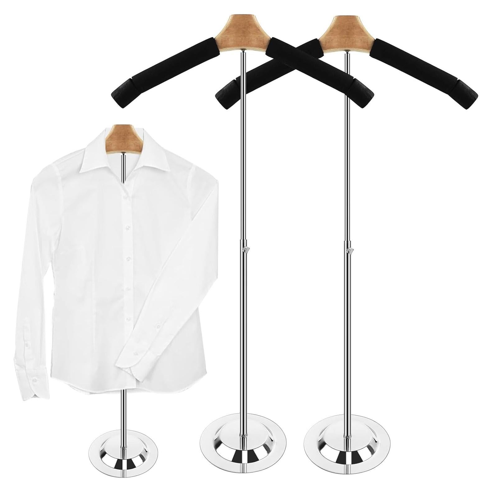 Soporte de Exhibición de Camisetas Ajustable Hlimior 2 Pzas