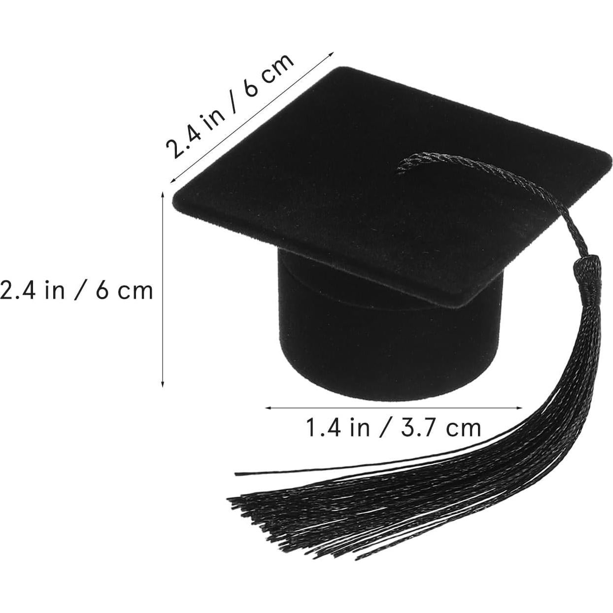 Caja de Joyería Portátil Amosfun para Anillos de Boda y Compromiso